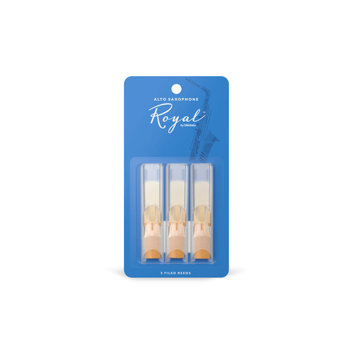 Rico Royal Alto Saxophone Reeds - 3 Pack