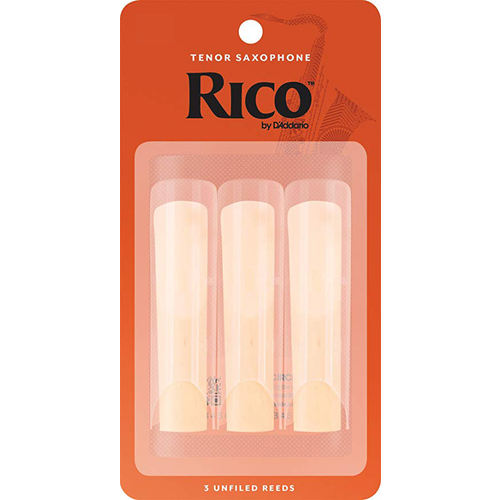 Rico Tenor Saxophone Reeds - 3 Pack