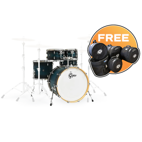 Gretsch RN2-E825-SABB Renown 5pc Shell Pack with Bonus Case Set