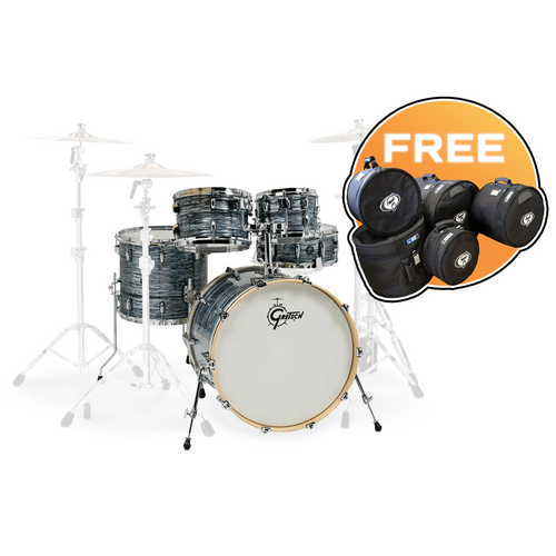 Gretsch RN2-E825-SOP Renown 5pc Shell Pack with Bonus Case Set