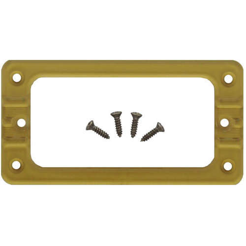 TV Jones EM2 Gretsch-Style Pickup Ring with Mounting Screws Gold