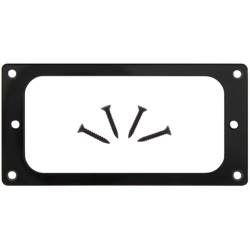 TV Jones EM4 Fender-Style Pickup Ring with Mounting Screws Black