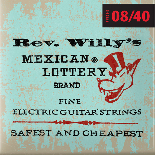 Dunlop Billy Gibbons Custom Rev Willy's 08/40