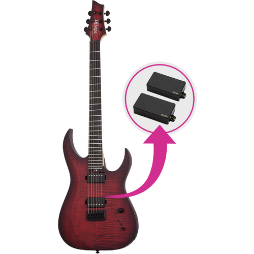 Schecter Sunset-6 Extreme SB w/ EMG H4/H4A Pickups