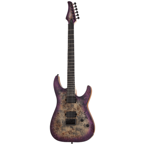 Schecter C-6 Pro Aurora Burst