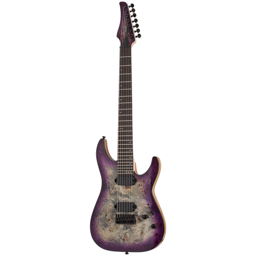 Schecter C-7 Pro 7 String Aurora Burst