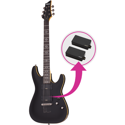 Schecter Demon-6 ABS w/ EMG 81/85 Pickups