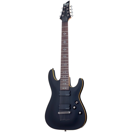 Schecter Demon-7 Aged Black Satin