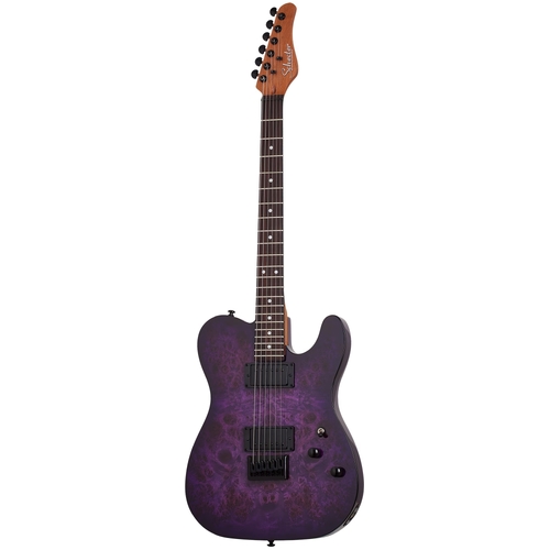 Schecter PT Standard Purple Burst Burl