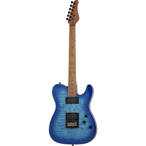 Schecter PT Pro Trans Blue Burst