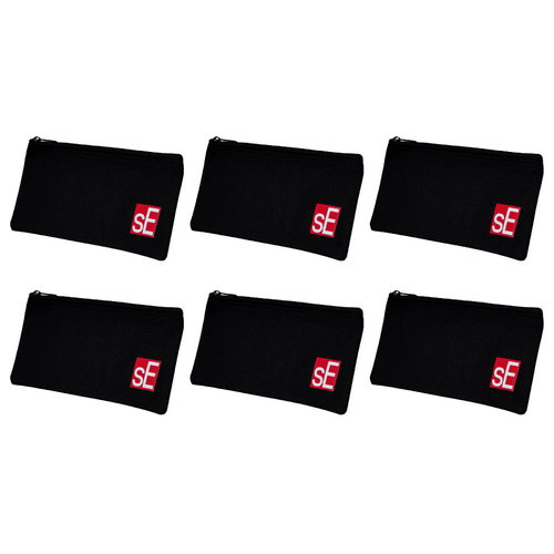 sE Electronics MP01 Nylon Mic Pouch 6 Pack
