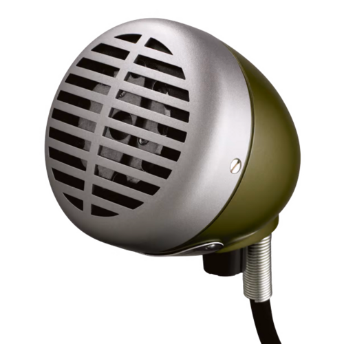 Shure 520DX Green Bullet Dynamic Microphone