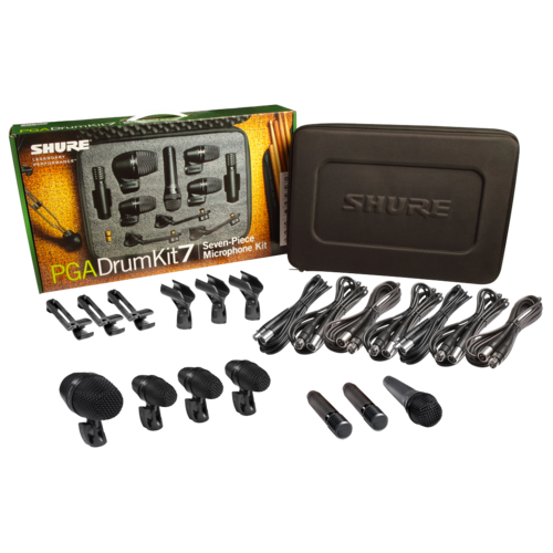Shure PGADRUMKIT7 PGA 7pc Drum Microphone Kit