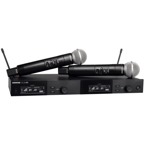 Shure SLX-D Wireless SLXD24D/SM58 Dual Mic System (H57)