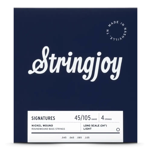 Stringjoy Signatures Nickel Wound Long Scale 45/105