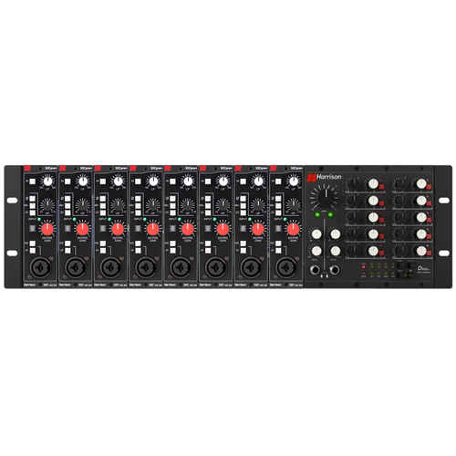 Harrison Audio D510r 500 Series Rack with D510mx Mixer and 8 x 32Cpre+