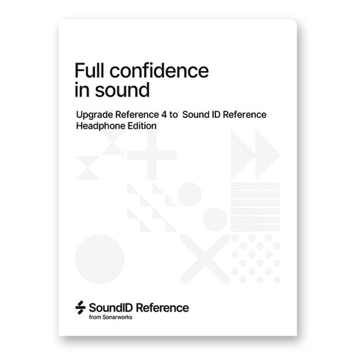 Sonarworks Upgrade Reference 4 Headphone to SoundID Reference Headphone
