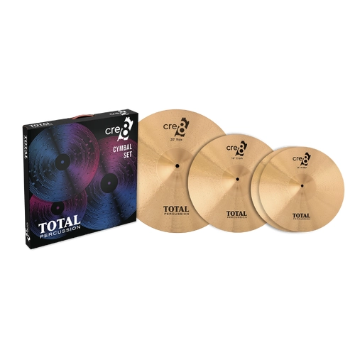 Total Percussion TCR50 CRE8 Cymbal Set