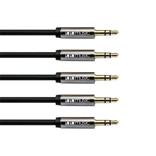 1010 Music 3.5mm Patch Cable 60cm - 5 Pack