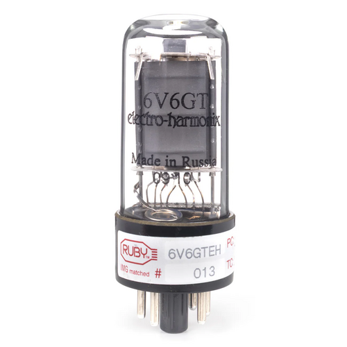 Ruby Tubes Electro Harmonix EH-6V6GT Power Vacuum Tube