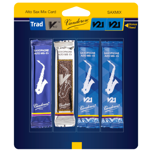 Vandoren E♭ Alto Saxophone Classic Mix - 4 Pack