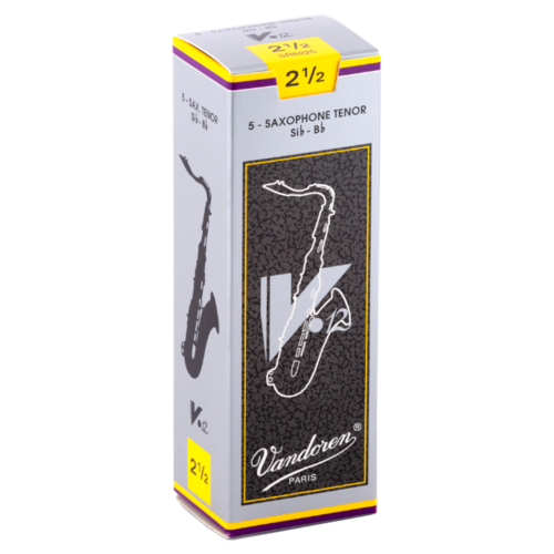 Vandoren B♭ Tenor Saxophone V12 Reed - 5 Pack