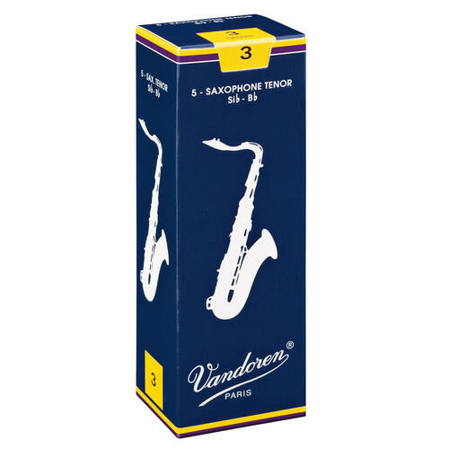 Vandoren B♭ Tenor Traditional Saxophone Reed - 5 Pack
