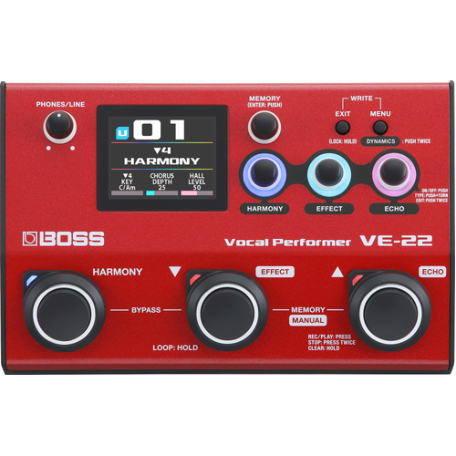 BOSS VE-22 Vocal Performer