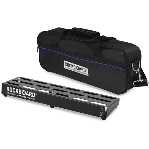 RockBoard DUO 2.1 Pedalboard with Gig Bag