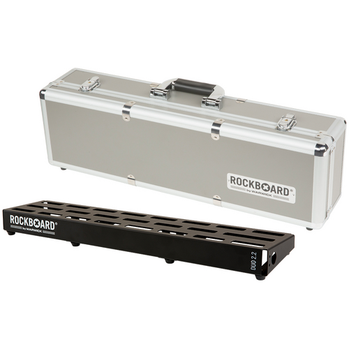 RockBoard DUO 2.2 Pedalboard with Flight Case