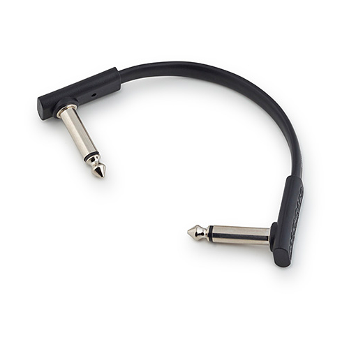 RockBoard Standard Flat Patch Cable Black 10cm