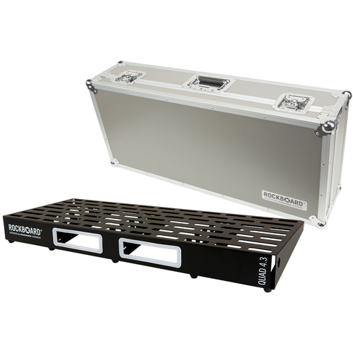 RockBoard QUAD 4.3 Pedalboard with Flight Case