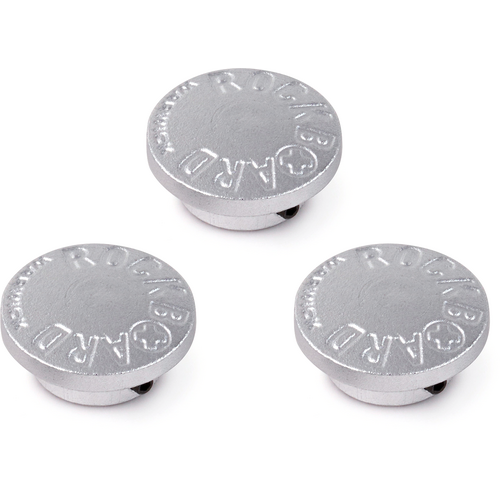 RockBoard StomPete Footswitch Topper Silver - 3 Pack
