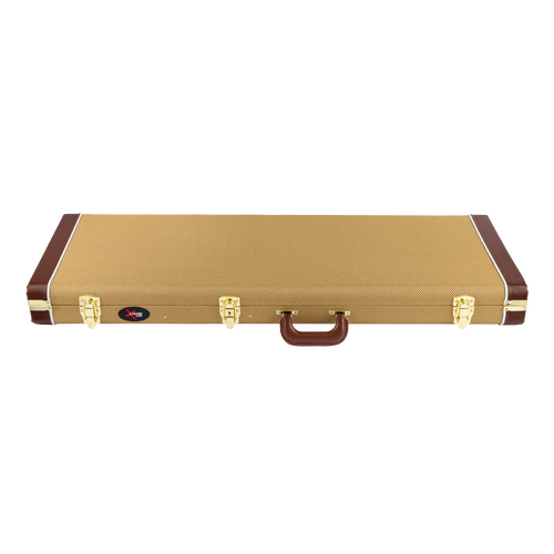 Xtreme XC610Y Electric Guitar Case - Vintage Yellow Tweed