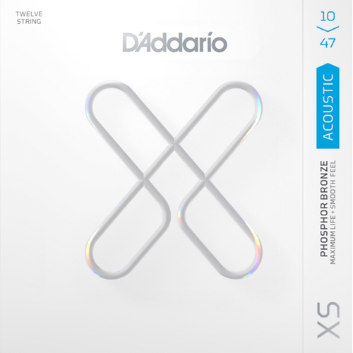 D'Addario XS 10-47 Extra Light 12 String Set