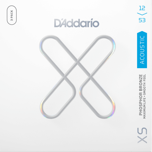 D'Addario XS 12-53 Light Set - 3 Pack