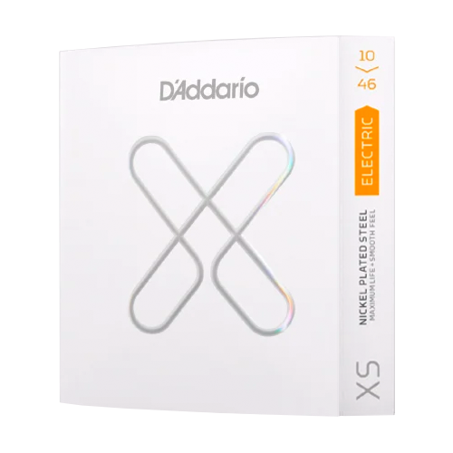 D'Addario XS Electric Nickel Plated 10-46