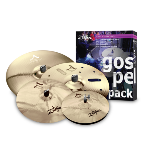 Zildjian AC0801G A Custom Gospel Cymbal Pack