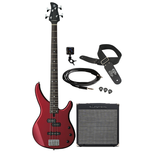Yamaha TRBX174 - Metallic Red Bundle