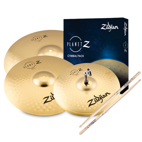 Zildjian ZP4PK Planet Z Complete Cymbal Pack